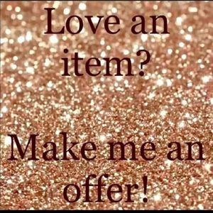 Love an item..please make me an offer!!